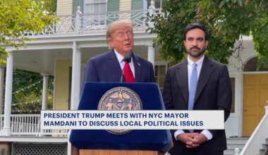 News 12 | Brooklyn | President Trump Mayor Mamdani Meet At Gracie Mansion