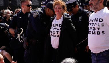 Celebrities Arrested at Anti-Netanyahu NYC Protest