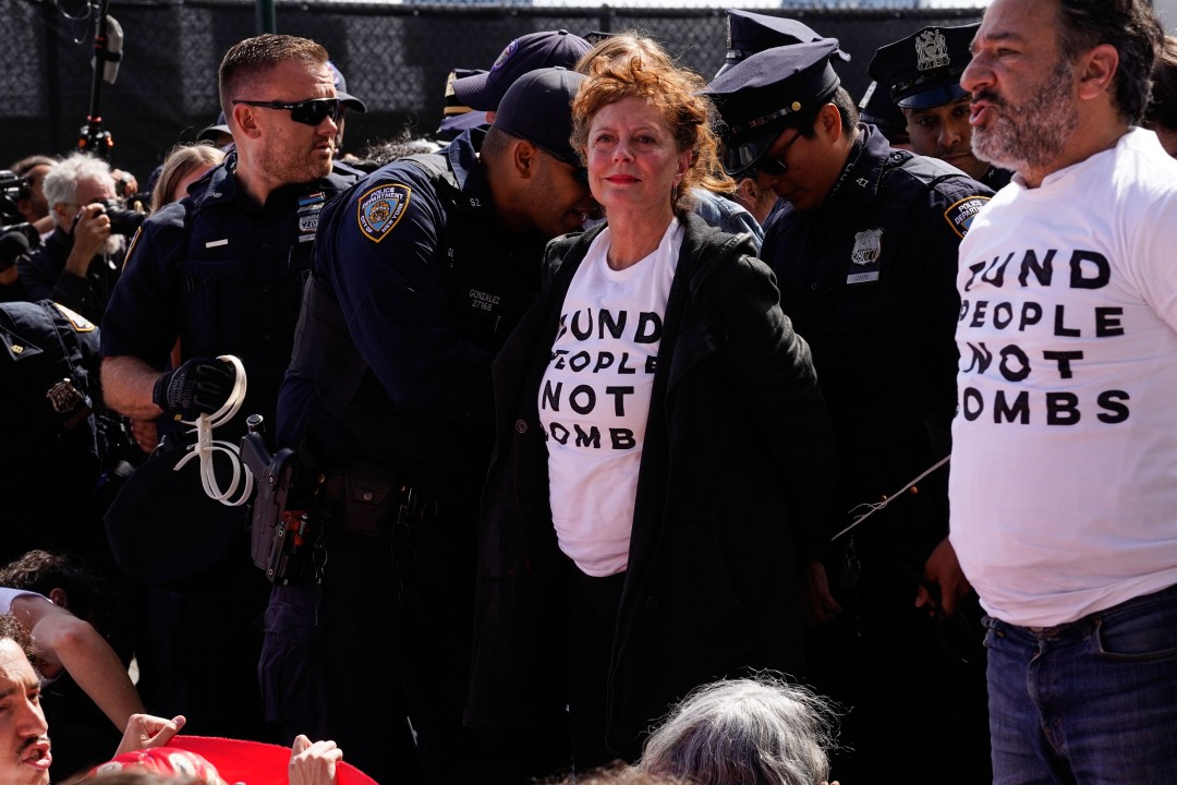 Celebrities Arrested at Anti-Netanyahu NYC Protest
