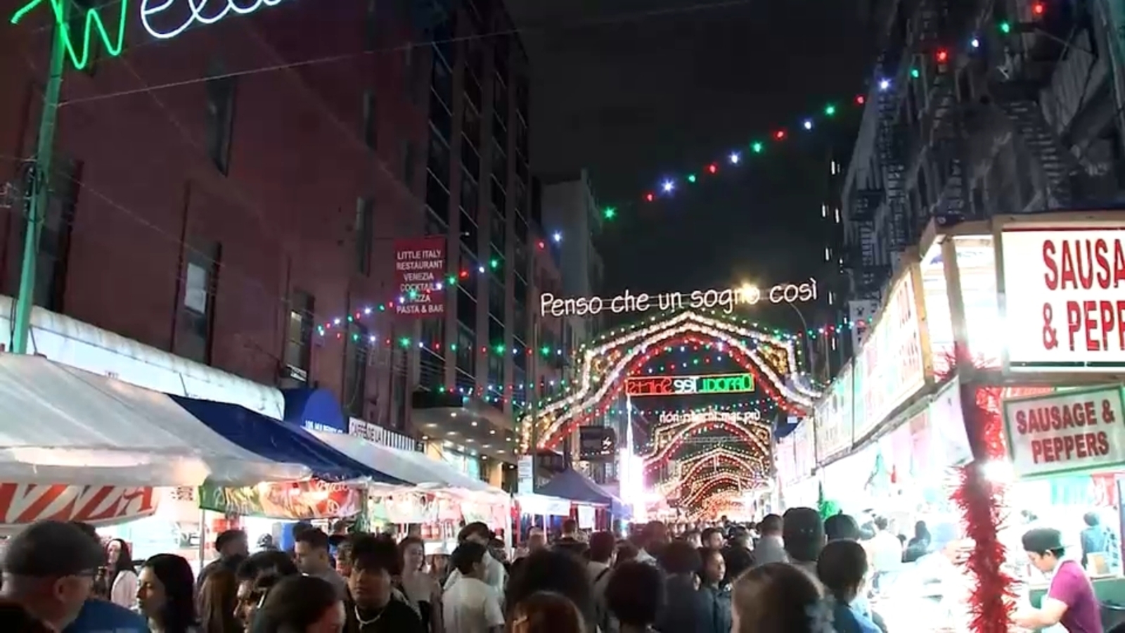 San Gennaro feast marks 100th year in New York City's Little Italy