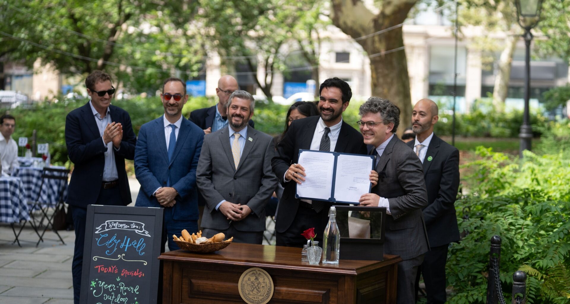 Mamdani signs bill restoring year-round outdoor dining in NYC