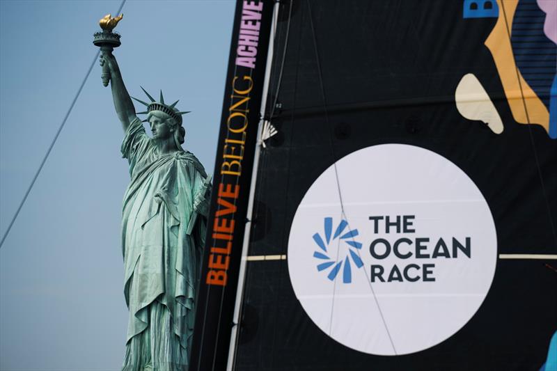 Six-strong IMOCA fleet bids farewell to New York heading for the start to The Ocean Race Atlantic