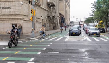 After street redesign, 5.5-mile protected bike corridor between Sunset Park and Dumbo is complete