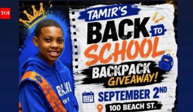 Meet Tamir Lewis, the 12-year-old Staten Island student who sells drinks at basketball games and is now organising his own backpack giveaway for local children