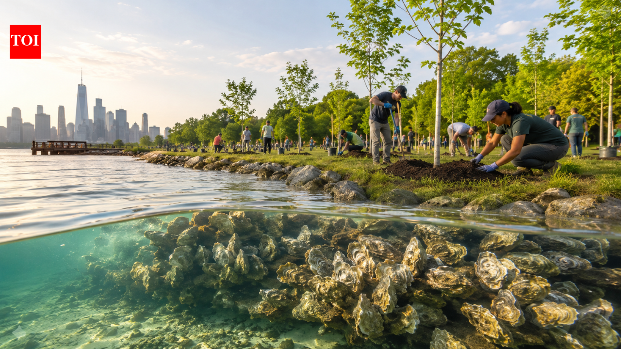 Bette Midler started cleaning a neglected New York park in 1995; 30 years later, her group has planted 200,000 trees and built an artificial oyster reef | World News