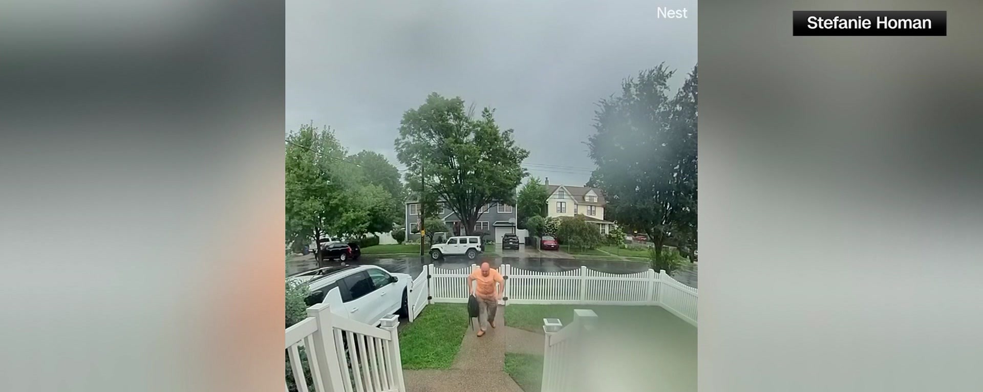 News 12 | Bronx | Caught On Camera Staten Island Man Struck By Lightning