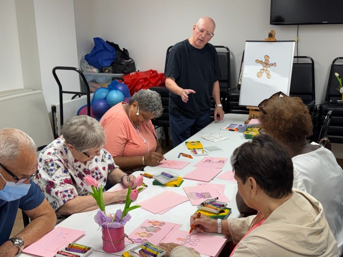 Addabbo Hosts Art Therapy Class