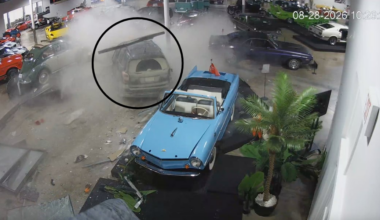 Vehicle crashes through wall at Manhattan’s Midwest Dream Car Collection