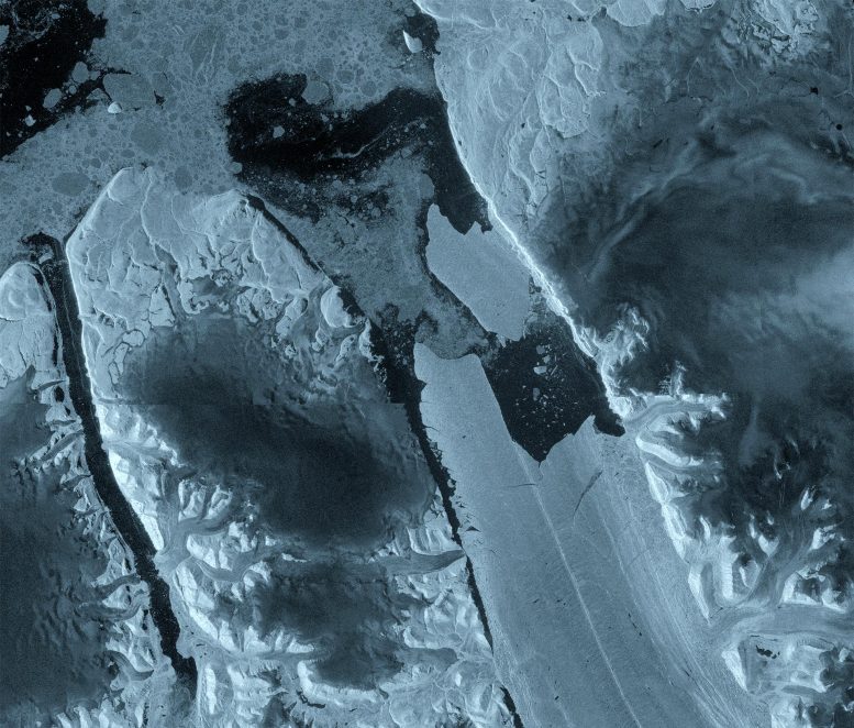 Petermann Glacier Calves Huge Iceberg
