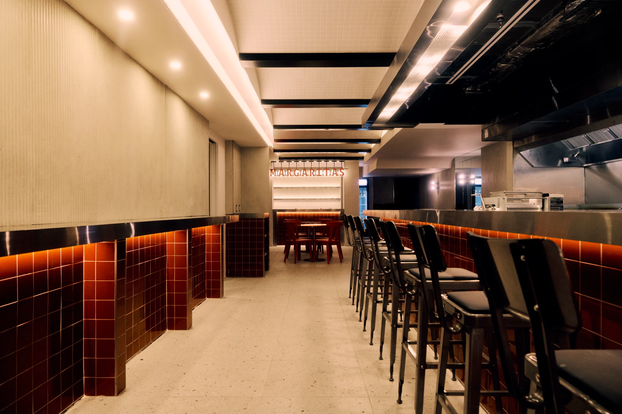 Inside of El Califa de León in NYC