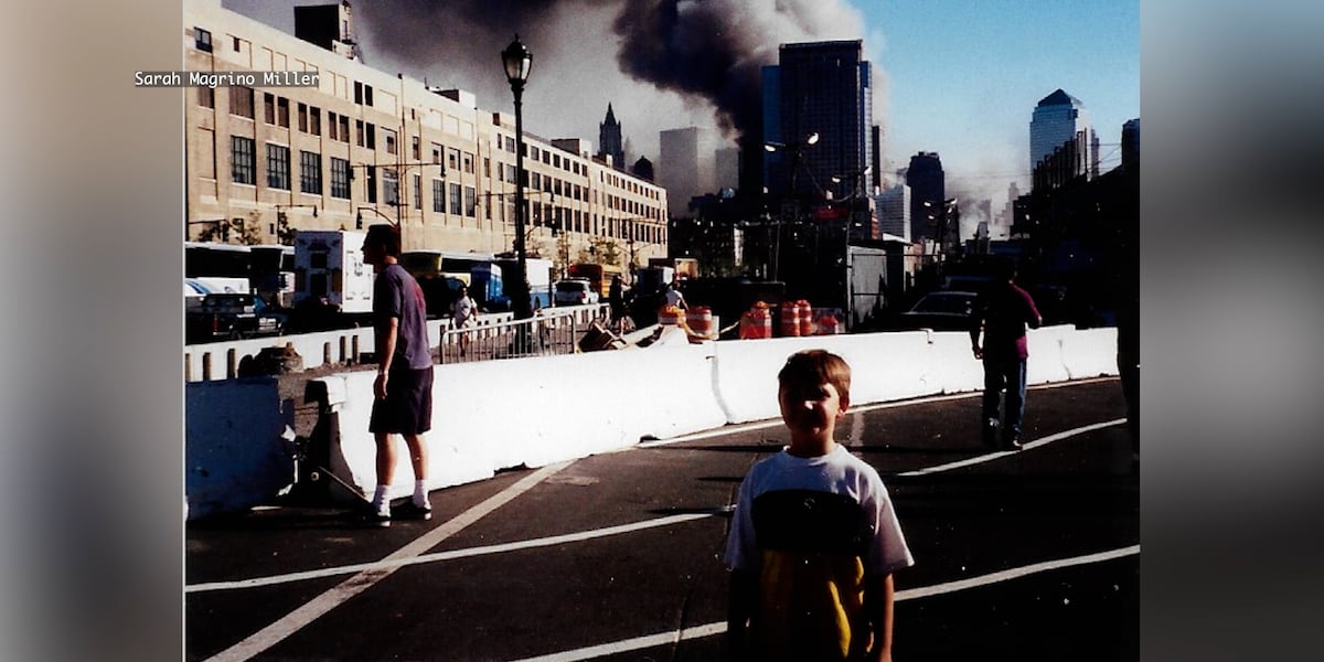 Reporter recalls witnessing 9/11 attacks as a child in New York