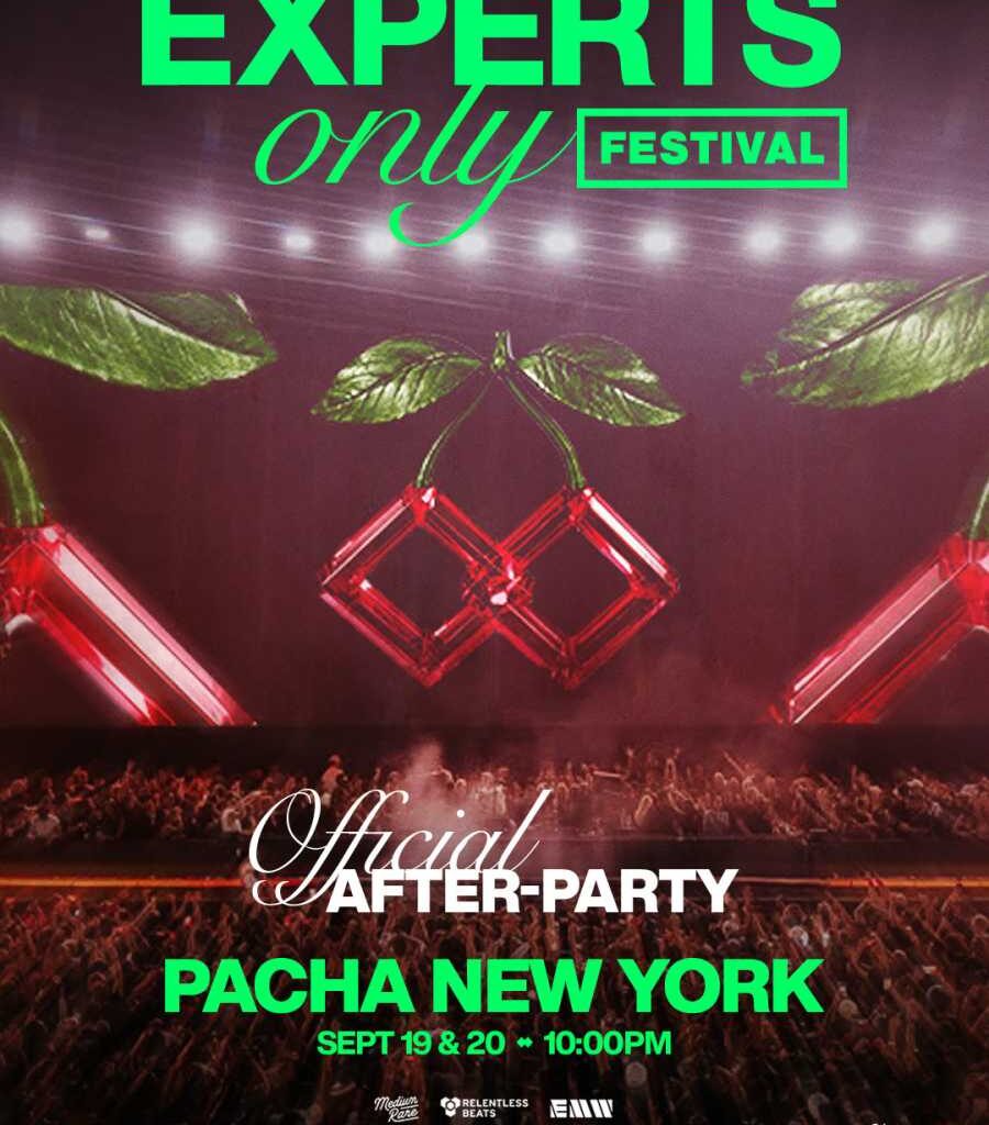 Experts Only Festival to host official afterparties at Pacha New York