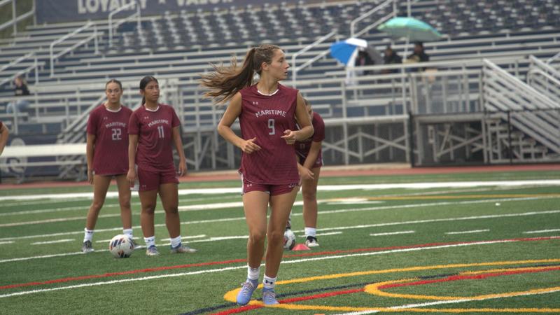 Late Penalty Kick Gives Maritime Draw at Brooklyn