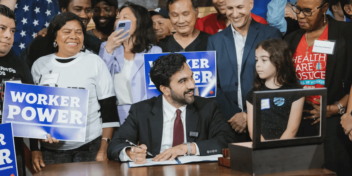 On Labor Day, Mamdani Announces First-of-Its Kind 'Office of Worker Power' in NYC