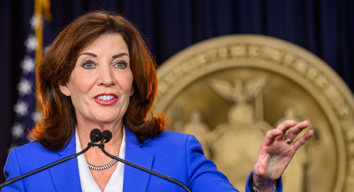 Cute kids for New York Gov. Hochul, courtesy of Uber