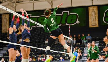 Spartans Rally Past Queens in Five-Set Thriller - University of South Carolina