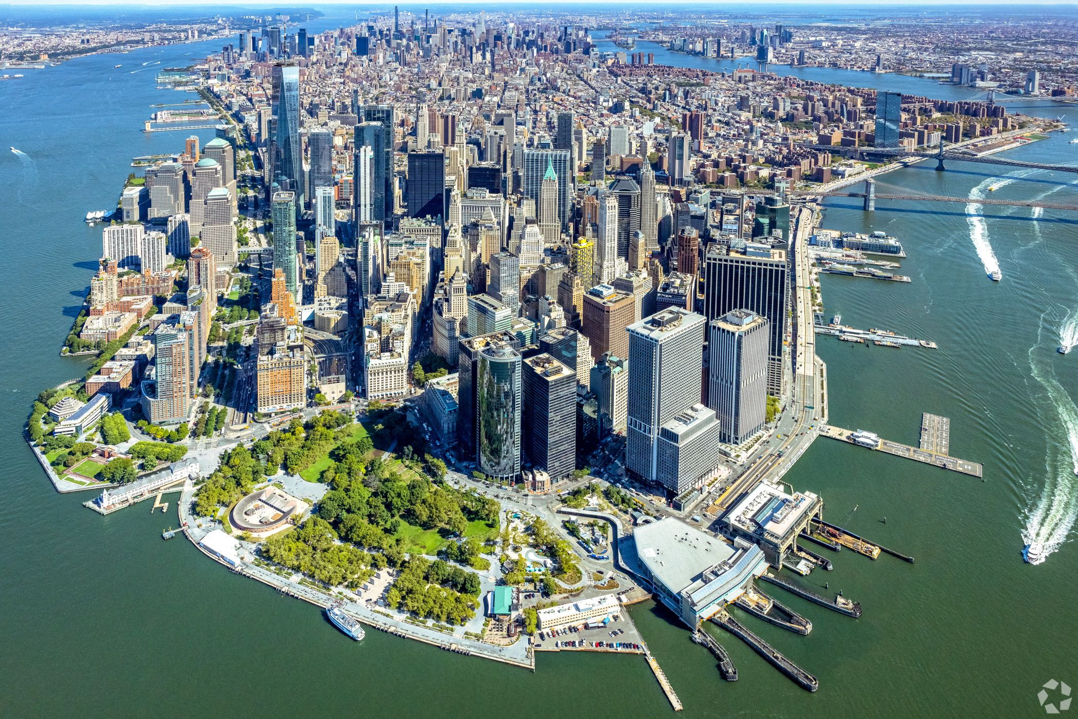 Lower Manhattan has transformed from a finance-centric business district into a mixed-use neighborhood. (CoStar)