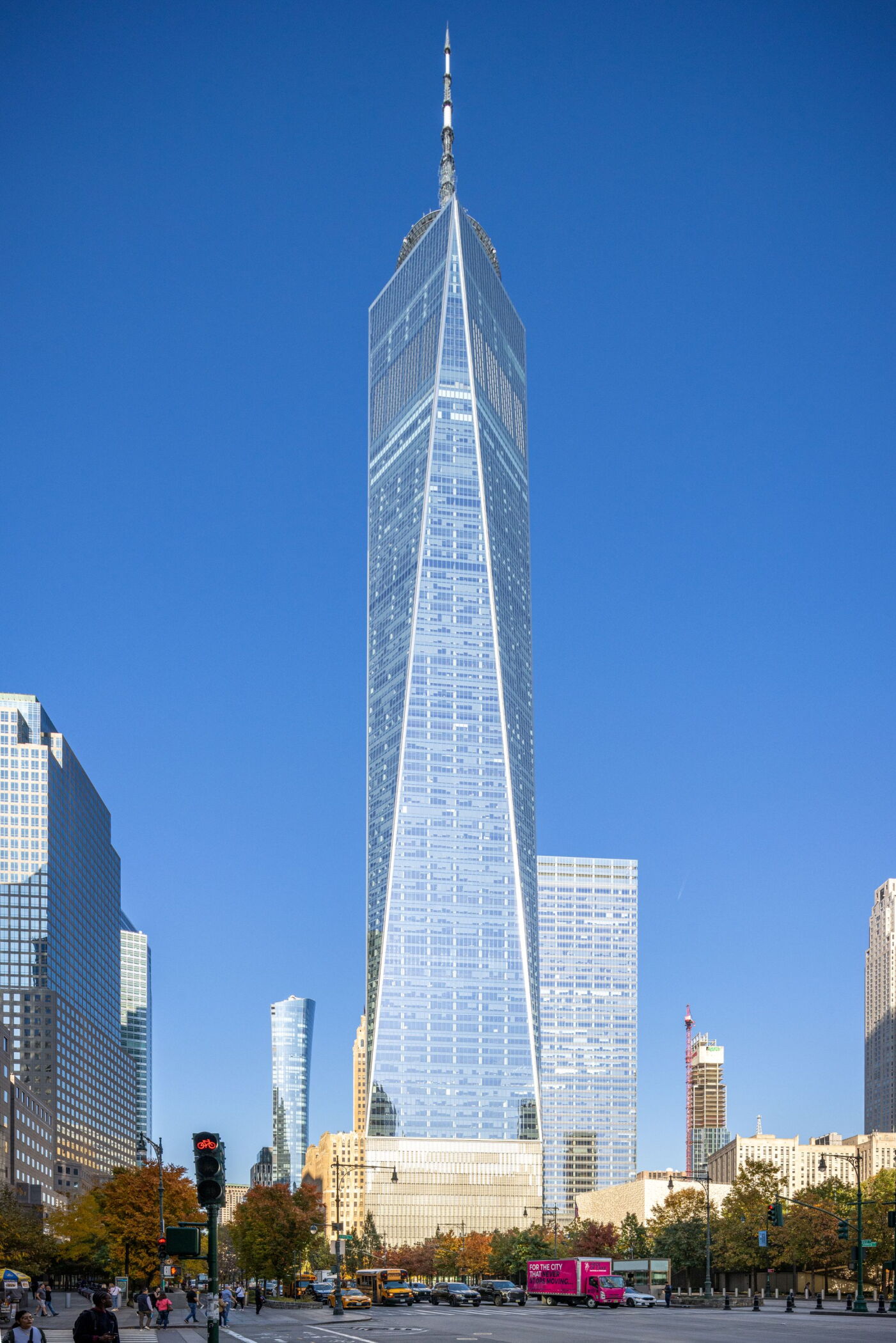 One World Trade Center is the tallest tower in the Western Hemisphere. (CoStar)