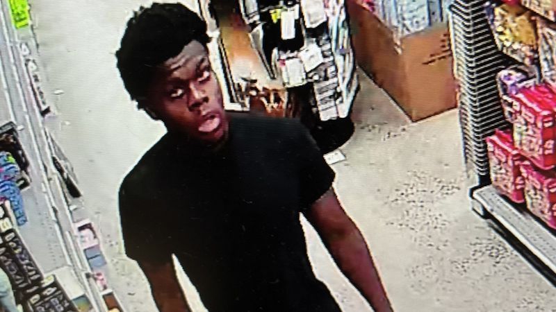 Security footage captures Eli Lemuel Howard, who is accused of exposing himself at a Five Below. (Campbell County Sheriff's Office)