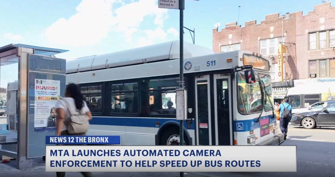 News 12 | Connecticut | Mta Launches Automted Cameras To Speed Up Bus Routes In Brooklyn And The Bronx