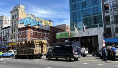 Truck jumps curb in NYC Chinatown, killing a man and injuring 2 women