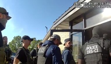 Body camera video offers a rare look inside an immigration raid at a New York factory