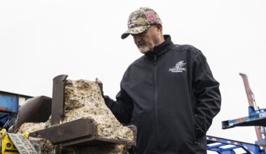 World Trade Center steel beam visits Indiana War Memorial on 9/11 tour