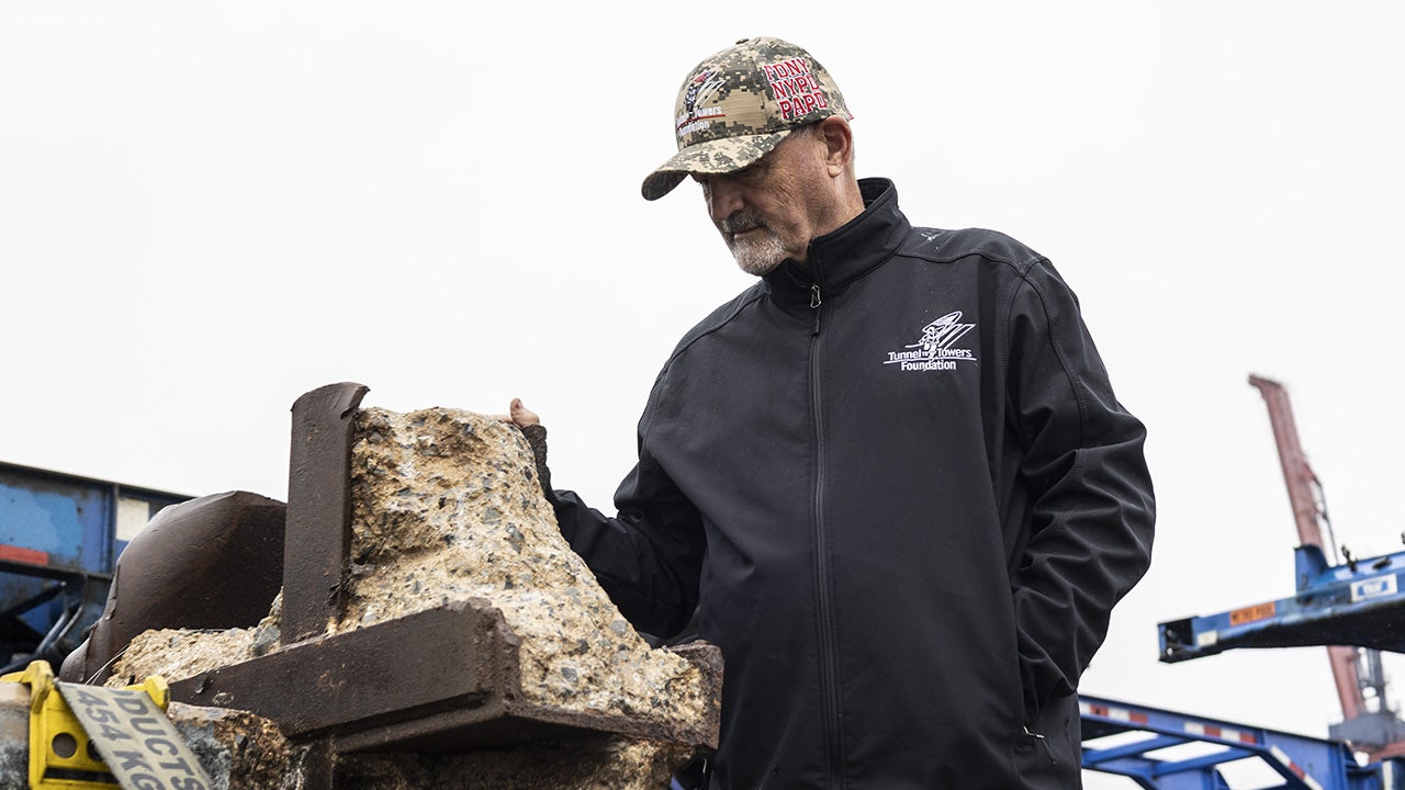 World Trade Center steel beam visits Indiana War Memorial on 9/11 tour