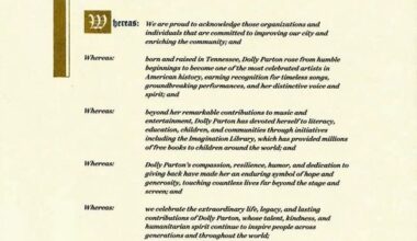 Manhattan Proclaims September 25 Dolly Parton Appreciation Day Honoring Country Music Icon
