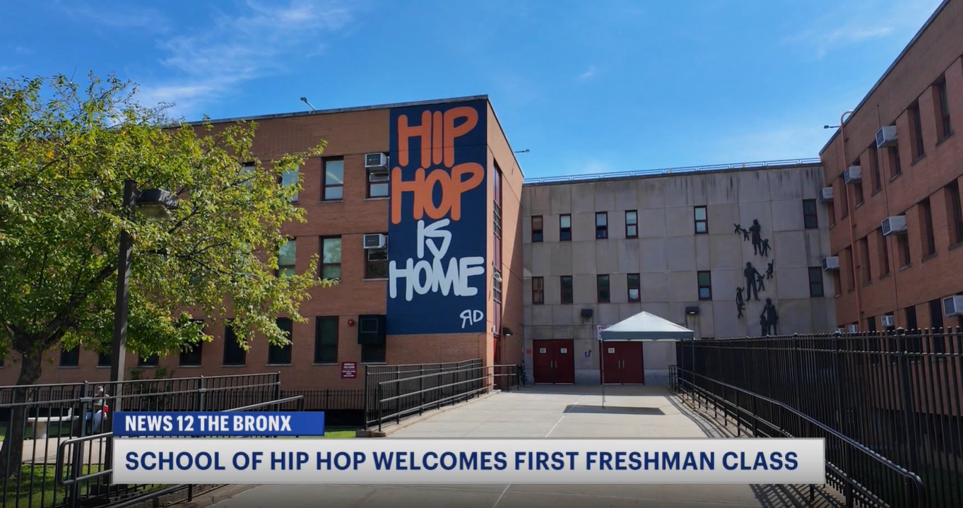News 12 | Connecticut | Bronx School Of Hip Hop Welcomes First Freshmen Class