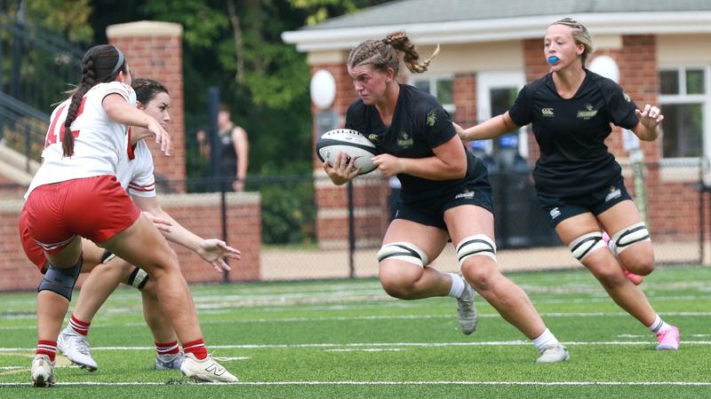 Women's Rugby Opens NIRA Play With A Dominating Win Over Queens