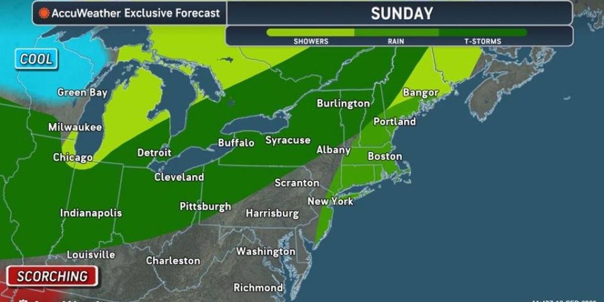 Marginal risk for severe weather in Western New York Sunday