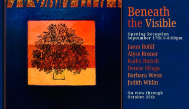 Pelham Art Center presents 'Beneath the Visible,' bringing together the work of six artists; opening reception September 17