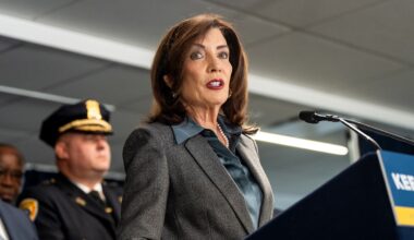 NY teachers unions protest Kathy Hochul tax credit scholarship plan