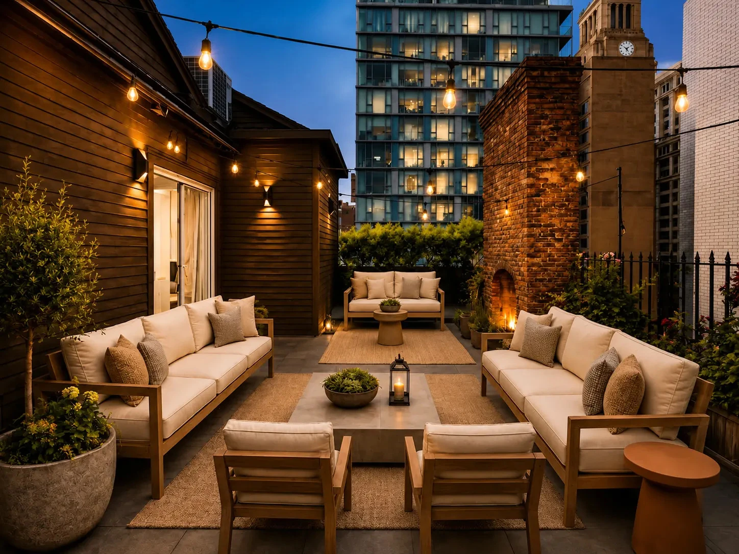 East Village penthouse cottage
