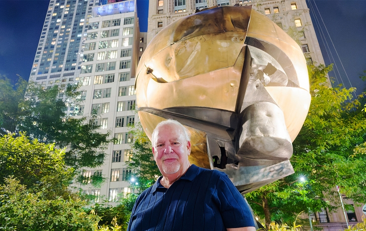 One Man's Saga of Shedding Light (Literally) on the WTC Sphere