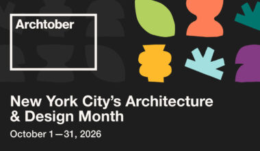 Archtober, New York City's architecture and design festival, launches 16th edition with newsstand collaboration