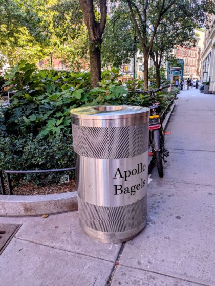 Tribeca Citizen | Good Neighbor: Apollo Bagels deals with its trash