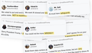 Trump Defended A.I. Data Centers on Truth Social, and Commenters Clapped Back