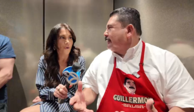 Jimmy Kimmel favorite Guillermo joins Joelle Garguilo for salsa surprise at ABC News Headquarters in NYC