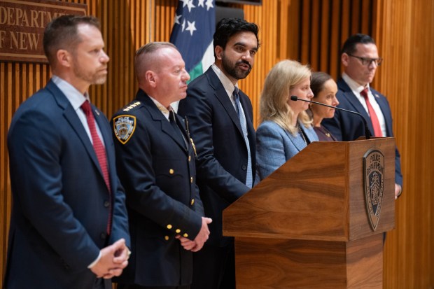 New York City Mayor Zohran Mamdani speaks during a press conference related to security preparations for the upcoming United Nations General Assembly at NYPD headquarters Thursday, Sept. 17, 2026 in New York, New York. (Barry Williams/ New York Daily News)