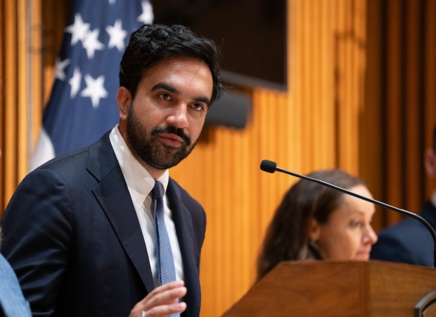 New York City Mayor Zohran Mamdani speaks during a press conference related to security preparations for the upcoming United Nations General Assembly at NYPD headquarters Thursday, Sept. 17, 2026 in New York, New York. (Barry Williams/ New York Daily News)