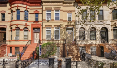 brick row house