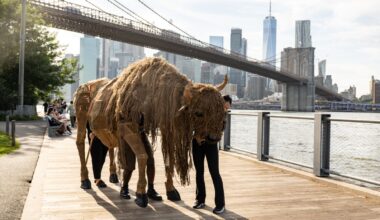 A Herd of 40 Life-Size Bison Puppets Will Stampede Through New York This Weekend to Honor Indigenous History and Resilience