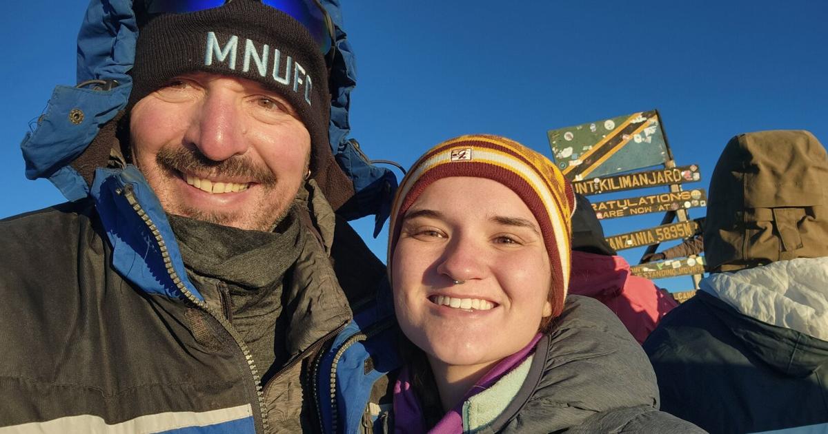 Years after seizure, Brooklyn Park man summits Mount Kilimanjaro with his daughter | Local News