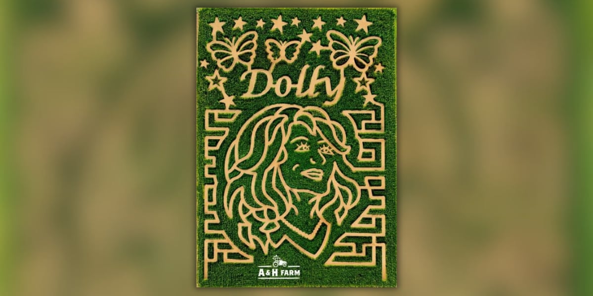 ‘Get lost with Dolly’: Manhattan farm honors Dolly Parton’s legacy with corn maze