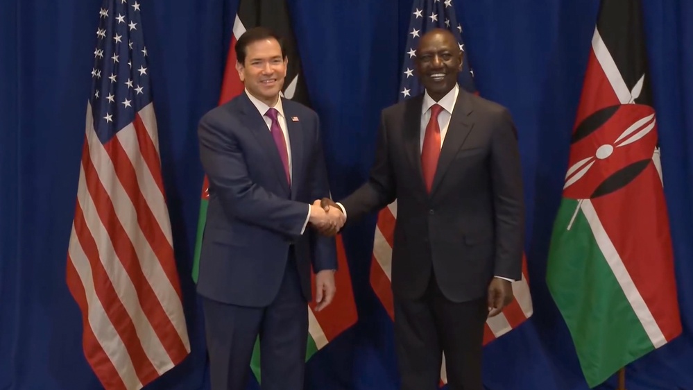 DVIDS - Video - Secretary of State Marco Rubio meets with Kenyan President William Ruto