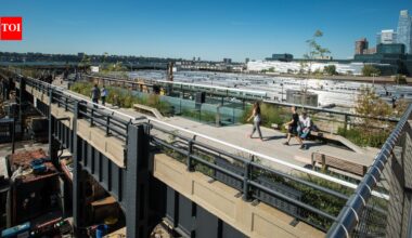 New York’s High Line once carried freight trains above Manhattan; now the abandoned railway is one of the city’s most visited parks