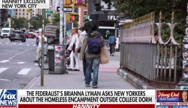 New York City homeless encampment pops up near NYU student dorms