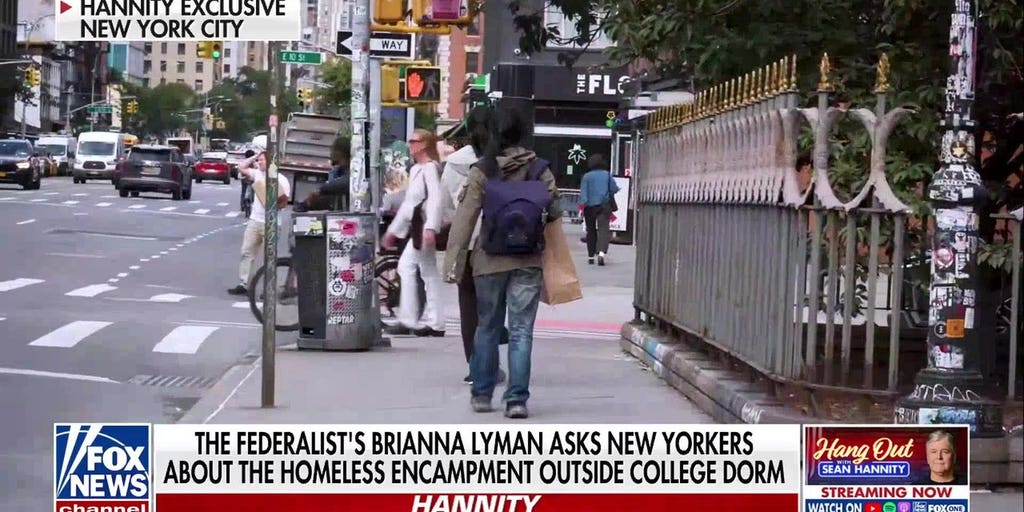 New York City homeless encampment pops up near NYU student dorms
